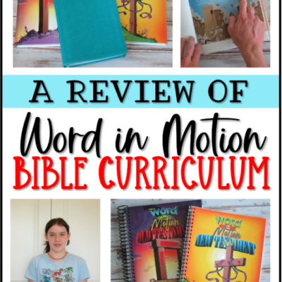 Apologia Bible Curriculum Review
