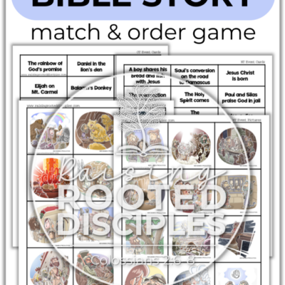Bible Story Match and Order Game
