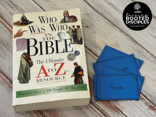 Bible Who was Who in the Bible - great to help with names in the Bible Bible Who was Who in the Bible - great to help with names in the Bible