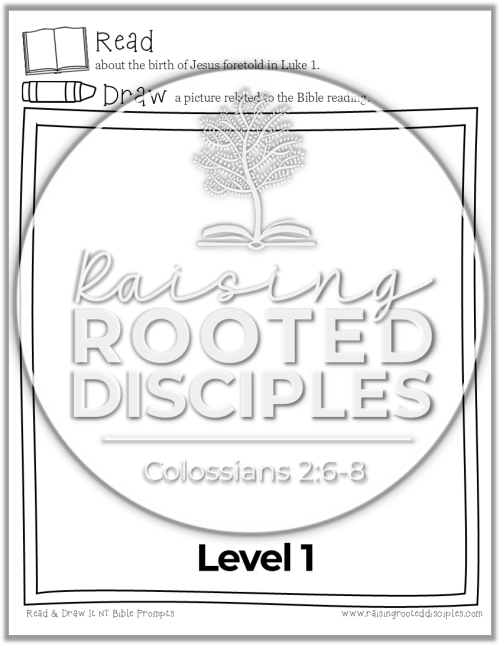 New Testament Drawing Prompts ~ Level 1 ~ Raising Rooted Disciples New Testament Drawing Prompts ~ Level 1 ~ Raising Rooted Disciples