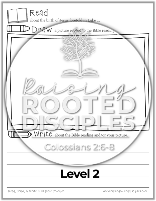 New Testament Writing Prompts ~ Level 2 ~ Raising Rooted Disciples New Testament Writing Prompts ~ Level 2 ~ Raising Rooted Disciples