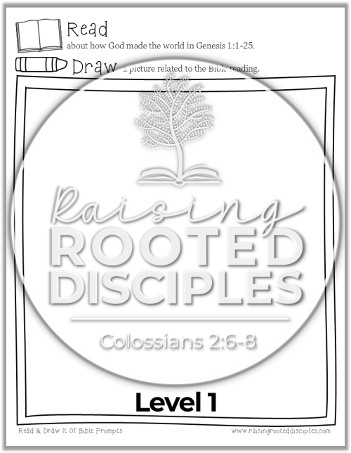 Old Testament Drawing Prompts ~ Level 1 ~ Raising Rooted Disciples Old Testament Drawing Prompts ~ Level 1 ~ Raising Rooted Disciples