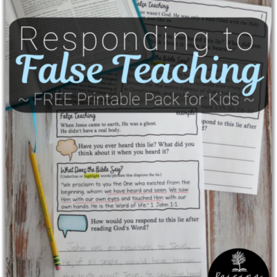 Responding to False Teaching