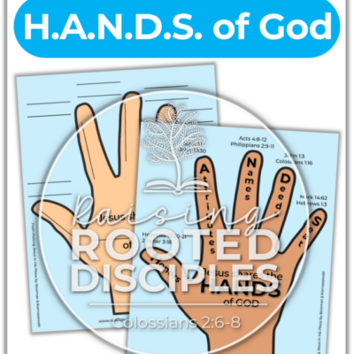 Jesus Shares the HANDS of God