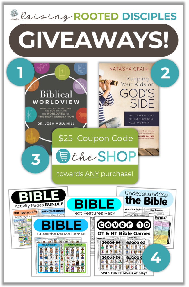 Raising Rooted Disciples Launch Giveaways