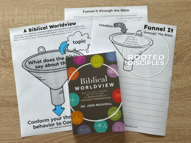 Biblical Worldview Writing Prompts ~ Raising Rooted Disciples